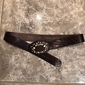 Italian leather belt